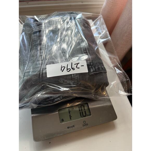 Abercrombie & Fitch Womens Ankle Straight Ultra High Rise Jeans Sz 27/4 Charcoal - Picture 9 of 9